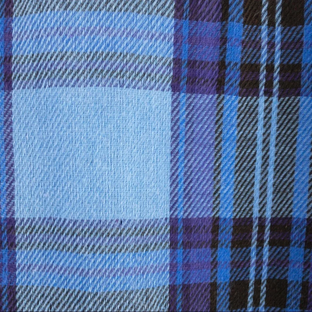 Merona • Blue Plaid Shirt Dress - Picture 6 of 10